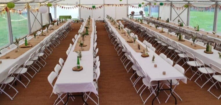 Furniture for Marquees